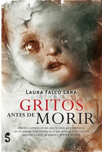Portada de Gritos antes de morir, de Laura Falcó Lara